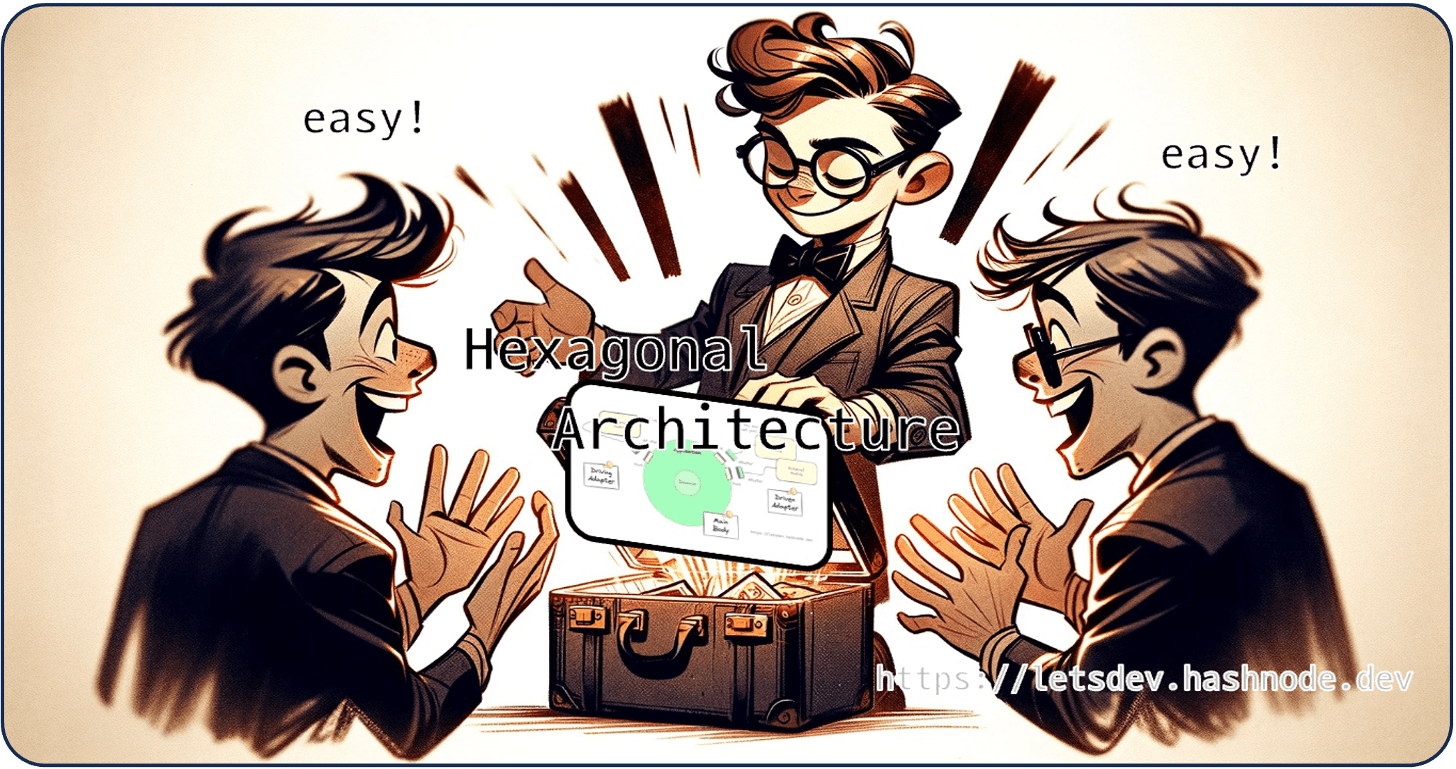 (๐ฐ๐ท Kor) ํฅ์ฌ๊ณ ๋ ์ํคํ
์ฒ ์๋์์ค Hexagonal Architecture Synopsis